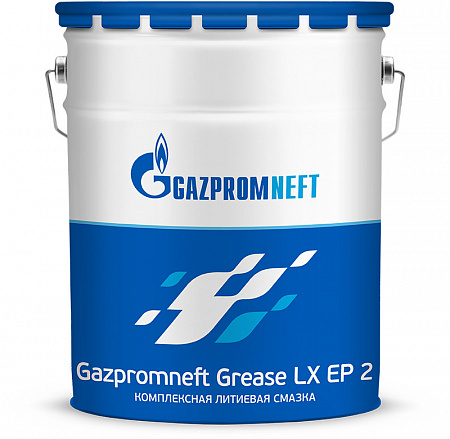 Смазка Gazpromneft Grease LX EP2  4 кг (синяя) (2389906928)(Р5058)
