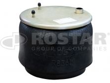 Пневморессора ROSTAR 836NP10 (стальн. стакан) (R836DFS10) (П8449)