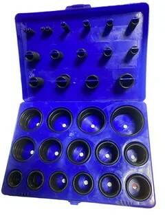 Колечки резиновые поштучно (набор колец РТИ синий кейс) (30-386)(КР0038)