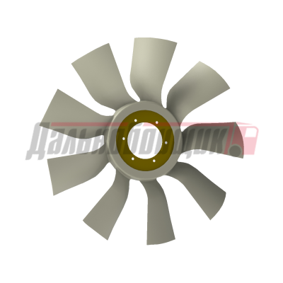 Крыльчатка вентилятора (640 мм) Cummins ISBe 185-300 с выгнутым диском / Технотрон (21-292)(КД1055)