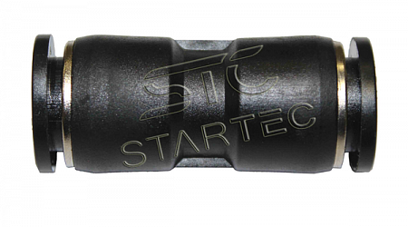 Фитинг прямой 10 мм PLASTIC (INF11PUC10)(пн3783)