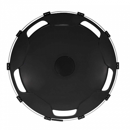 Колпак колеса пластик задний черный R-22,5 ТТ-ПЛ-Т02 (121755) (К6188)