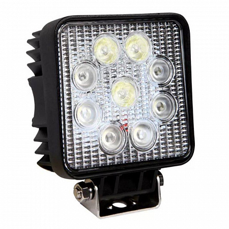 Фара LED FenixPro 42W  (14*3) Желтый свет 12-24V(Опт1799)