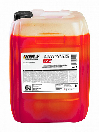 Антифриз (красный) ROLF G12+ HD 20л (Р9894)