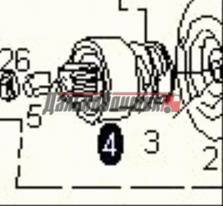 Шестерня стартера c бендиксом z11 MAN M90 14 (086264425)(Эл2065)