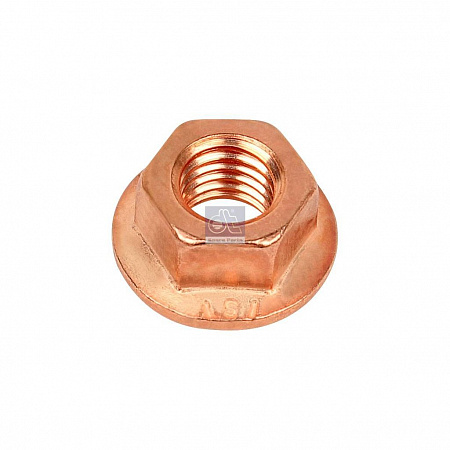 Гайка М10x1,5 8 DIN 6923 Медная (MQ6112290023) (П8507)