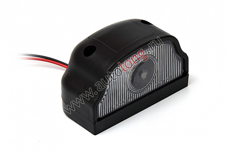 Подсветка номера LED 24V черная  (ПН20101LED)(опт1038)