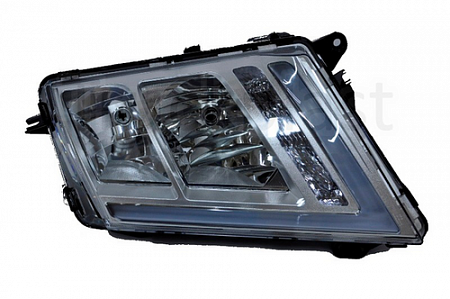 Фара левая H7/H7/PY21W/LED рамка светлая эл/регулировка с э/дв\VolvoFM/FH05(7731149LMLDEM1)(опт3844)