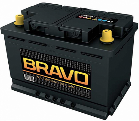 Аккумулятор BRAVO-Евро 6СТ-74 Ah (74 А3)(Эл7456)
