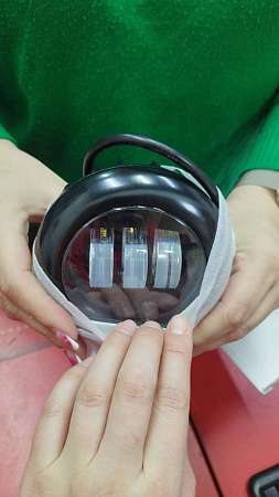 Фара LED-3D FenixPro 27W круглая (3*9W CREE) 12-24V (208) (ОПТ5594)