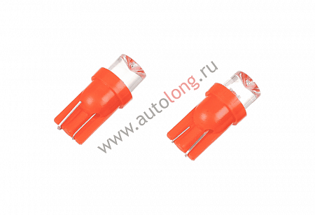 Лампа диодная 24V б/цокольн. красная (7584)(л0044)