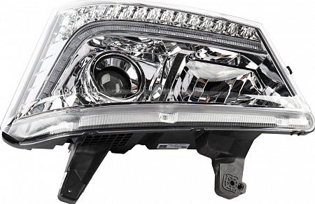 Фара FAW J7 передняя левая ДХО LED (эл.корректор)(3711015-2000-C00/C) (Ф0311)