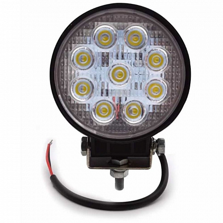 Фара LED FenixPro 27W круглая 12-24V Spot (опт5824)