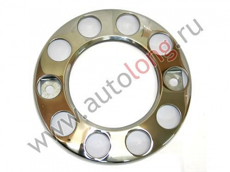 Колпак колеса ободок перед. INOX (6186)(к0133)