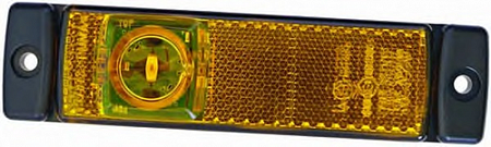 Фонарь габаритный LED оранжевый DAF (052308)(Опт2225)