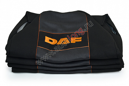 Чехлы-сиденья DAF- XF95 XF105 (2 ремня) Серый (13585) (р4794)