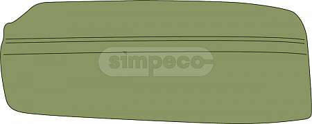 Угловой дефлектор бампера правый MAN TGA (SP40020012)(К3369)