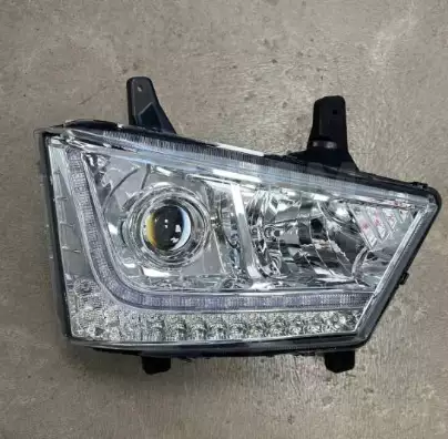 Фара FAW J7 передняя правая ДХО LED (эл.корректор)(3711020-2000-C00/C) (Ф0312)