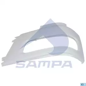Облицовка фары левая DAF CF (18500101)(К0149)