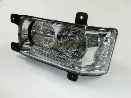 Блок-фара левая с ДХО 6520/65115/ Аналог (441.3775LED) (опт3401)