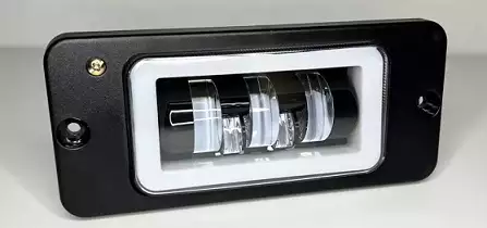 Фара противотуманная 65115 35.3743 (12/24В) LED 3 линзы + ДХО ан.WD-058 (27467)(Опт2671)